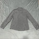 Kut From The Kloth  Grey Chambray Polka Dot Button Down EUC Sz M Photo 3