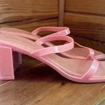 Jeffrey Campbell NWOT Jamm 3 Jelly Block Heel in Coral with square toe 9 Photo 7