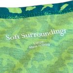 Soft Surroundings Santiago Gaia Dress Bold Tropical Casual Jersey Size Large Photo 12