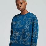 Nike Icon Clash AOP Crewneck sweatshirt pullover medium Photo 0