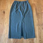 Orvis  grey pull on elastic waist pencil skirt small Photo 5