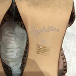 Seychelles Party Up leather Suede Crossover Sandal Heels Brown 10 Photo 9