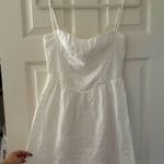 Princess Polly Mckilah Mini Dress White Floral Eyelet Photo 4
