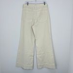 J.Crew Wide Leg Corduroy Trouser Pants Cream Beige Size 30 NWT Photo 4