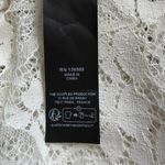 The Kooples Stretch Lace Fitted Tank Top Off White Round Neck Women’s Size 1 NWT Photo 10