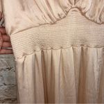 Baltic Born Preston Satin Maxi Dress in Champagne Size Medium NEW Photo 4