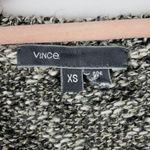 Vince  Pullover Black Tweed Long Sleeve Sweater XS Photo 1