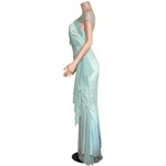Michael Costello  x REVOLVE Landon Lace Gown, Baby Blue, Medium Photo 5