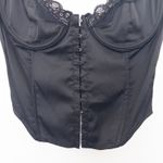 Tic Toc TIC‎ TOC Womens Corset Top Size S Black Lace Bustier Y2K Lingerie Coquette Party Photo 3