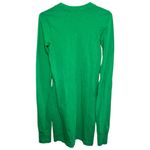 Cotton Citizen Tokyo Long Sleeve Cotton Mini Dress in Kelly Green XS Photo 2