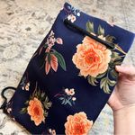 TRIANGL Navy‎ Floral Backpack Blue Photo 1