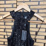 Cable & Gauge Cable & Gage Black And Silver Ombre Sequin Tank Top Size Small‎ Photo 2