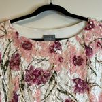 rabbit rabbit rabbit Designs Pink, White & Fuchsia Crochet Overlay Dress. Size L Pink Size L Photo 2