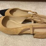 White House | Black Market  Suede Flats nude Photo 4