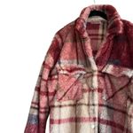 Skylar Rose  Cozy Plaid Snap Button Jacket Size Small Photo 1