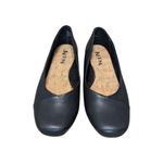 Kork-Ease Korks Penelope Ballet Flats Black Vegan Leather Square Toe Womens 8.5 Photo 1