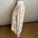 American Vintage ALC At Last Classics Blouse Womens Medium Paisley Lace V Neck Tie Sleeve Y2k Photo 7