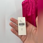 Anthropologie  Maeve Pink Satin Bow-Tie Party Mini Dress w Pockets Photo 6