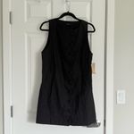 kourt Jasen Linen Blend Mini Dress Photo 6