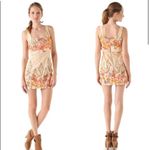 Free People Women’s Sz 4 Big Bang Mini Dress Sleeveless Tribal Metallic Photo 8