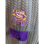 Pressbox LSU Tigers Pullover Quilted Quarter Zip Sweatshirt Women's Large Photo 2