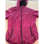Columbia  Womens small Hooded‎ Jacket Lightweight  Purple Full Zip Coat Photo 1