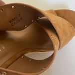 Report Wedge Sandals Caden Espadrille Studded Tan Platform Peep Toe Boxed Sz 7 Photo 8