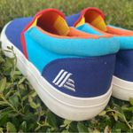 Aldi Gear Shoes Womens 9 Slip On Sneakers Multicolor Canvas Comfort Casual Flats Photo 1