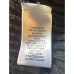 Coutelle Black Ribbed Open Front Cardigan Sweater Women’s Medium Photo 5