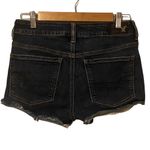 American Eagle  Outfitters Hi Rise Super Stretch Shortie raw hem denim shorts‎ 6 Photo 2