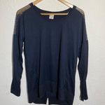 Balance Collection Black Mid Sleeve Athletic Top ( M ) Photo 0