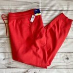 Old Navy High-Waisted Dynamic Fleece Jogger Sweatpants in Bright Coral 4X NWT Photo 2