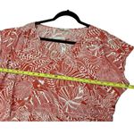 LC Waikiki V Neck Patterned Short Sleeve Viscose Maxi Dress Size 42 Photo 10