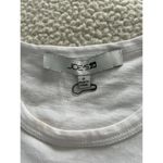 joe's jeans Joe’s Jeans Eyelet Flutter Sleeve Top T-Shirt White NEW NWOT Size S $148 Photo 5