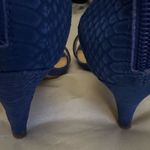 Vince Camuto Blue and Silver Sandals Photo 3