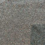 Mod On Trend Purple Shimmer Ribbed Knit Cropped One Shoulder Sweater, Sz L Photo 12