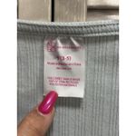 No Boundaries  Mint Green‎ Open Tie Short Sleeve Top Ribbed Size Small Photo 1