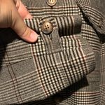 Madewell Bonded Flannel Shirt-Jacket in Cohancy Plaid Medium EUC Photo 7