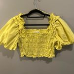 Endless Rose  Smocked Puff Sleeve Top  Photo 3