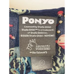 Ponyo Romper Womens XL Blue Sea Print Sleeveless Multicolor Low Scoop V Neck Photo 6