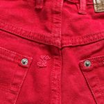 Route 66  Denim High Waist Vintage Shorts Red Size 9 / 10 Photo 5