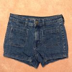 American Eagle  Super Stretch Hi-Rise Shortie Denim Shorts Photo 0