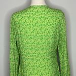 Charlie Holiday Womens Nixon Green Retro Floral Size 6 Mini Dress Photo 6