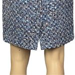 Talbots PETITES Tweed A-line Skirt in Blues, Browns and Cream Size 8P EUC Photo 7