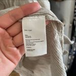 Oak + Fort Tan & White Rock Stripe Short Sleeve Button Up Top Photo 5