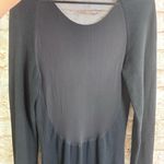 Jonathan Simkhai Black Sheer Back Midi Sweater Dress Size Small Photo 3