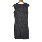 Hal Rubenstein Black White Tweed Cap Sleeve Shirt Dress Size Small Black Photo 5