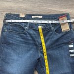 Levi's  Dark Wash Ankle Cropped Jeans 18W  with Distressed 312 Shaping Capris Photo 3