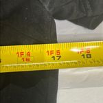 fab'rik  Black Sheath faux suede fringe Dress short sleeve M concert festival Photo 10