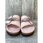 Birkenstock Arizona Shearling Sandals Desert Dust Light Rose Narrow Fit 42 Photo 5